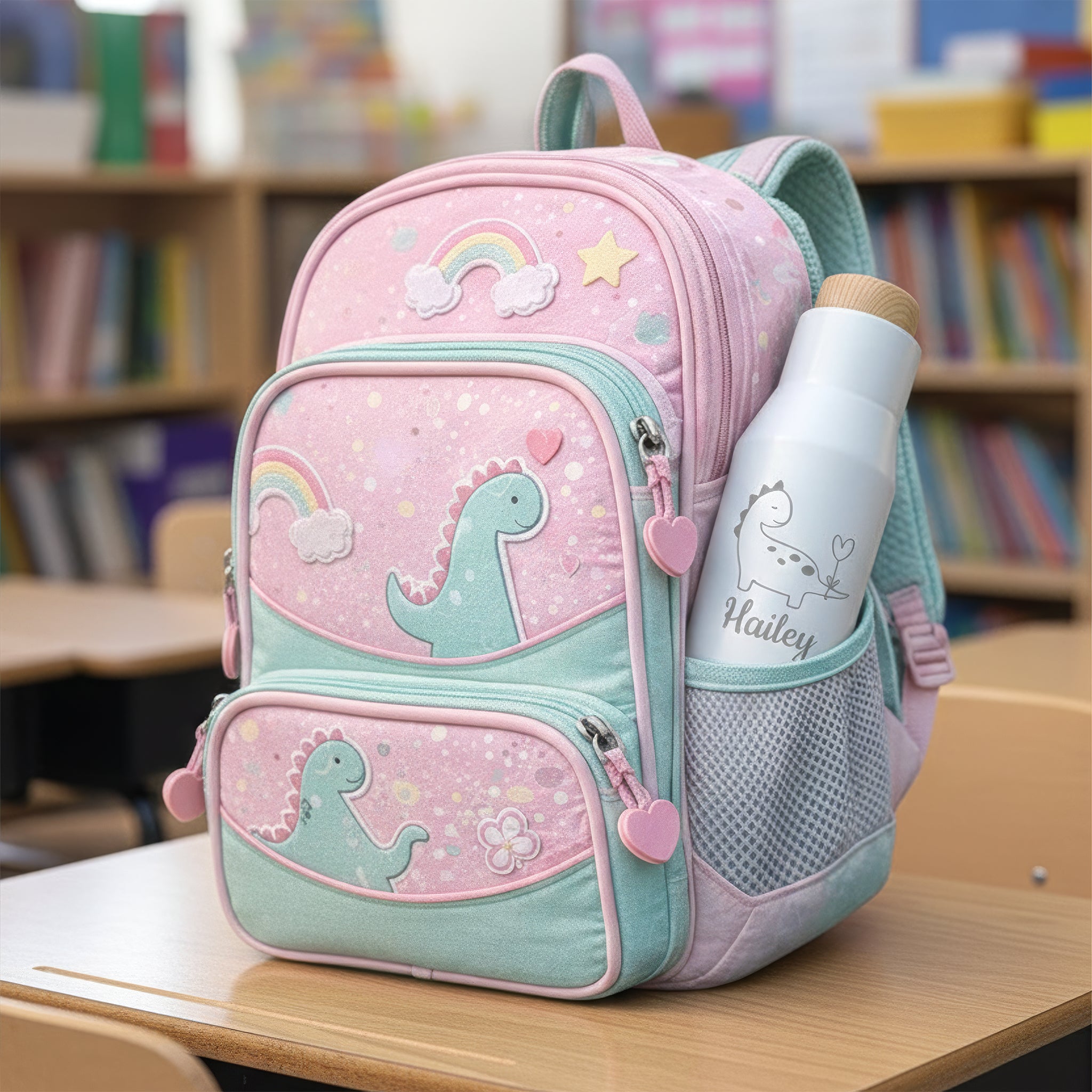 Personalisierte Kinder-Thermoflasche (500 ml) mit Namensgravur